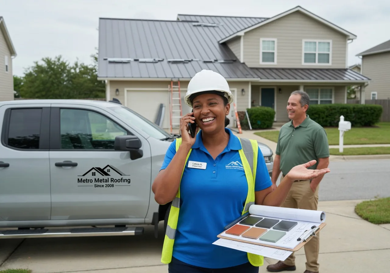 Storm Damage Metal Roof Repair in Rockford, WA